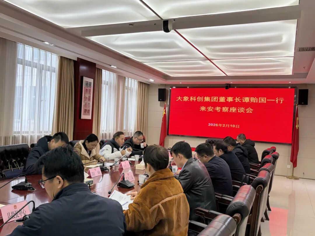 大象科创集团考察安仁县 共绘“AI教育+数字康养”融合发展新蓝图——政企学研联动，以新质生产力赋能县域特色产业升级